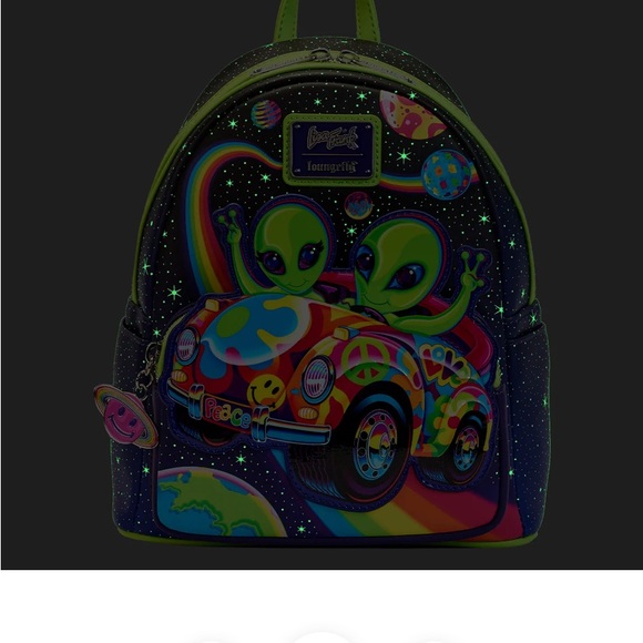 Lisa Frank Loungefly Backpack - Picture 2 of 7